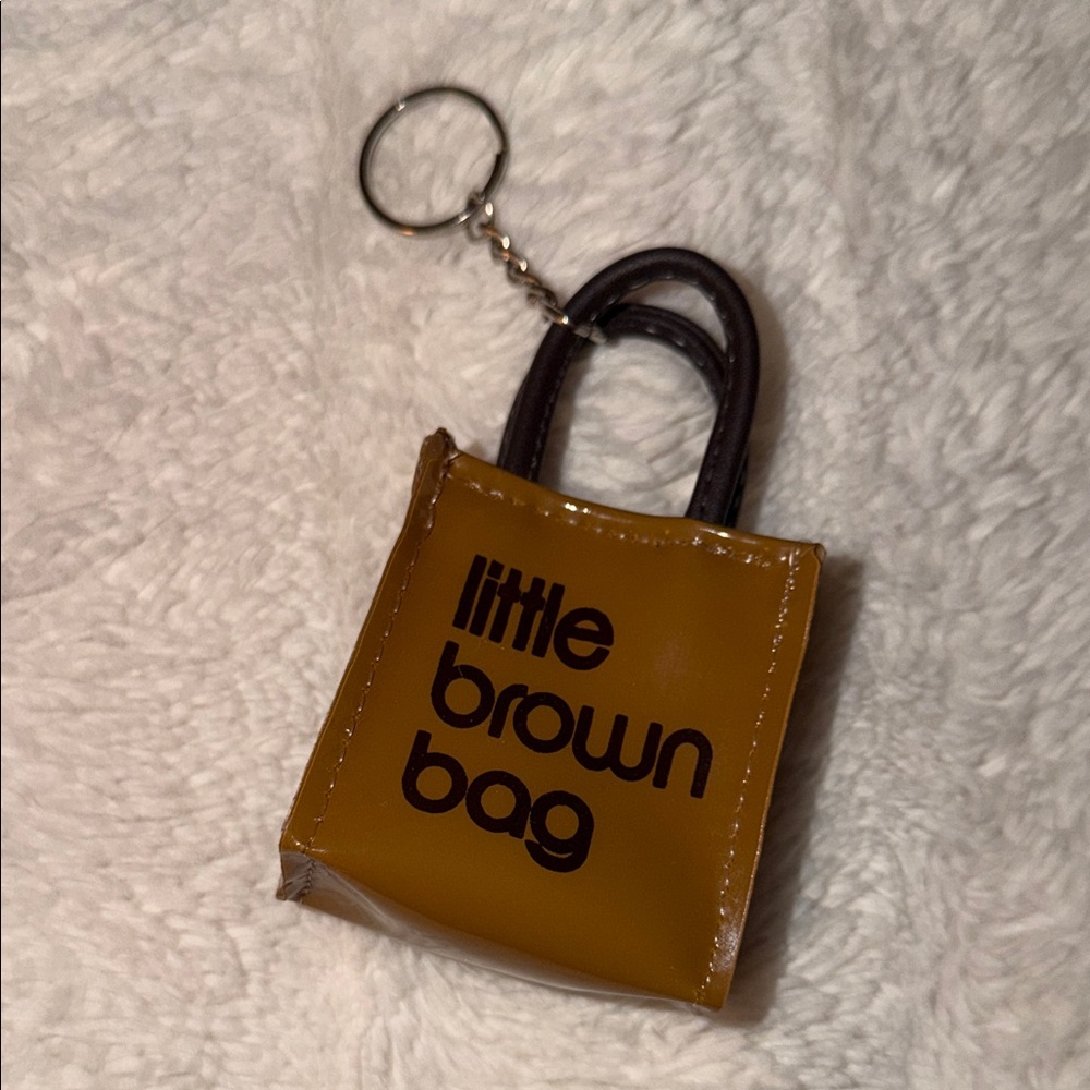 Bloomingdale’s Little Brown Bag Keychain